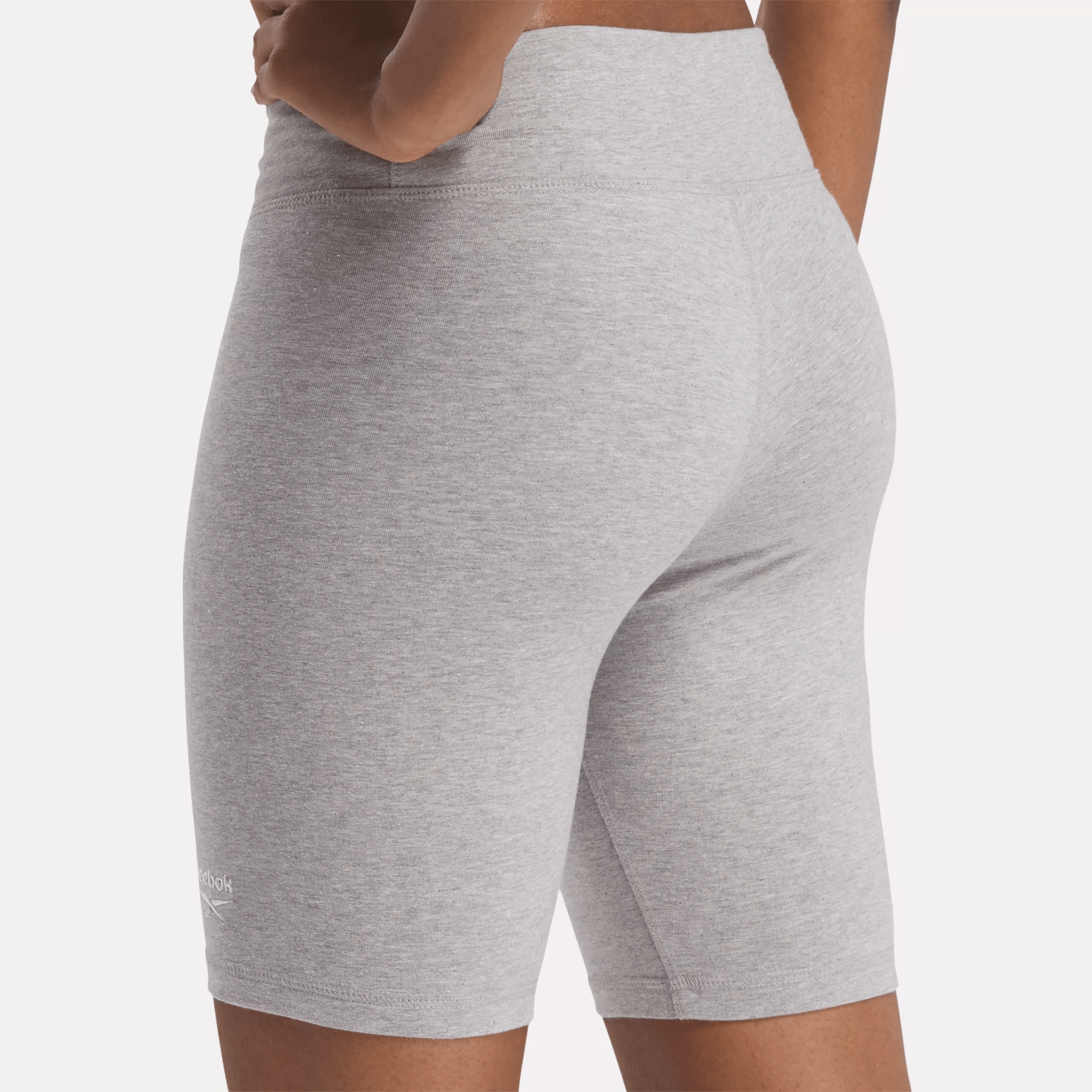 Women's Reebok Identity Small Logo Cotton Bike Short 7 - Image 5