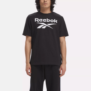 Men's Reebok Identity Big Stacked Logo T-Shirt