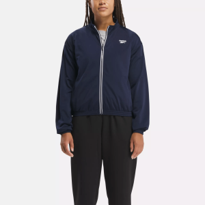 Women's Reebok Identity Back Vector Tricot Track Jacket