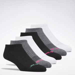 Women's Reebok Basic Low-Cut Socks 6 Pairs