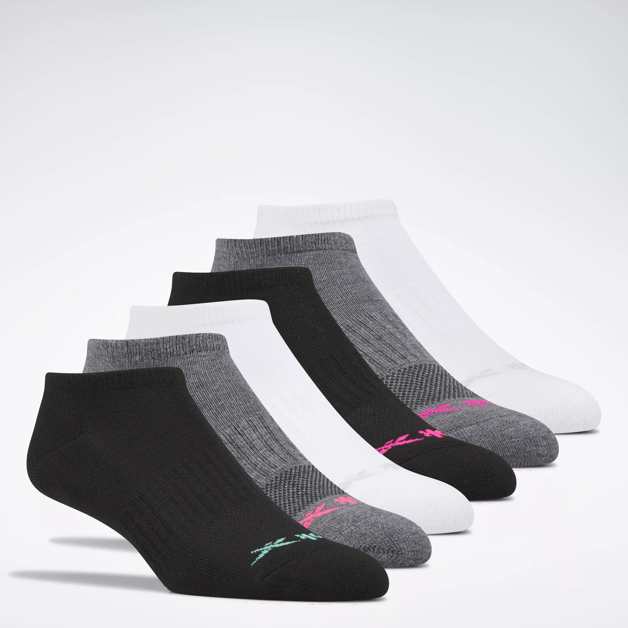 Women's Reebok Basic Low-Cut Socks 6 Pairs