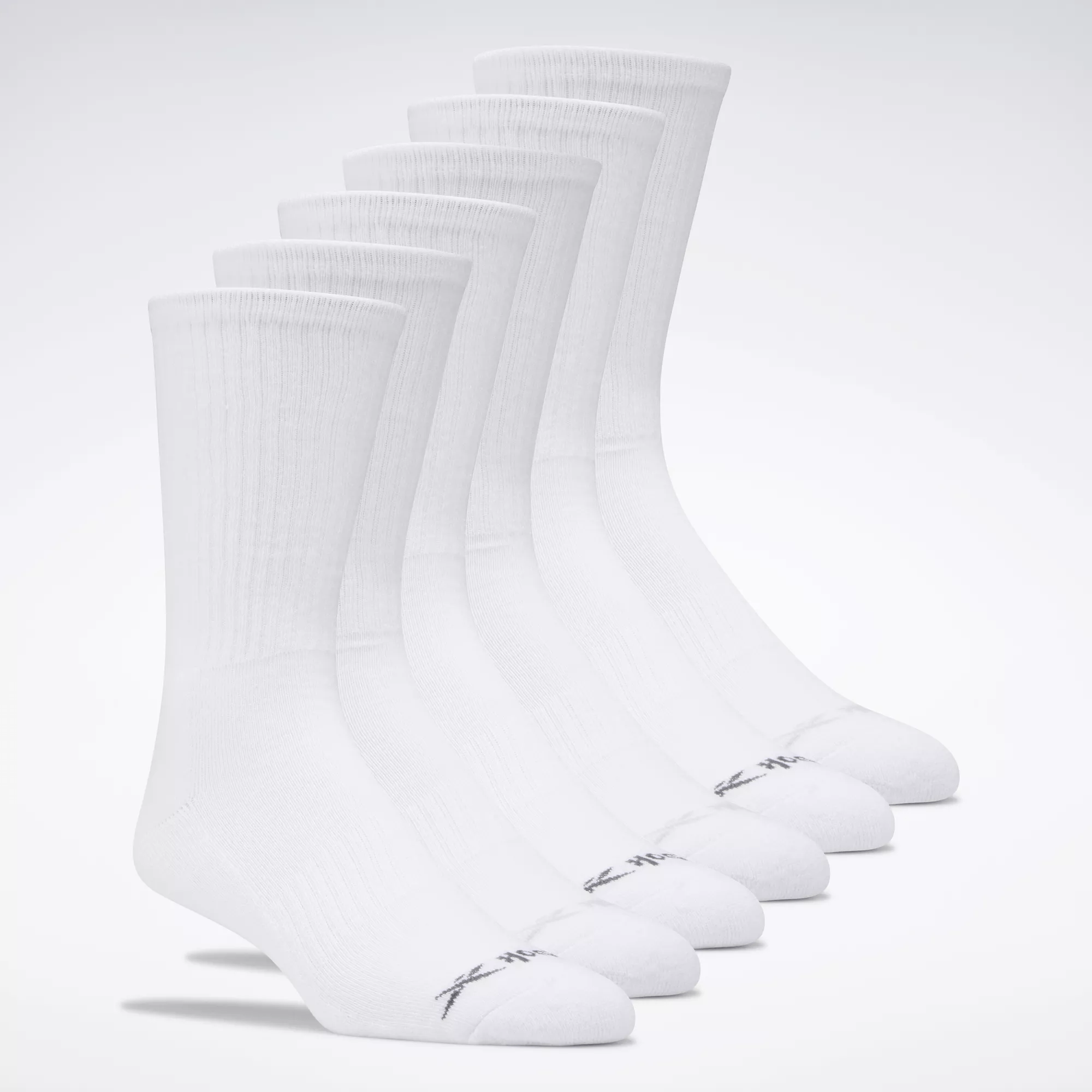 Men's Reebok Basic Crew Socks 6 Pairs
