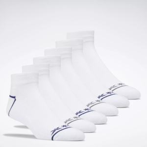 Men's Reebok Basic Quarter Socks 6 Pairs