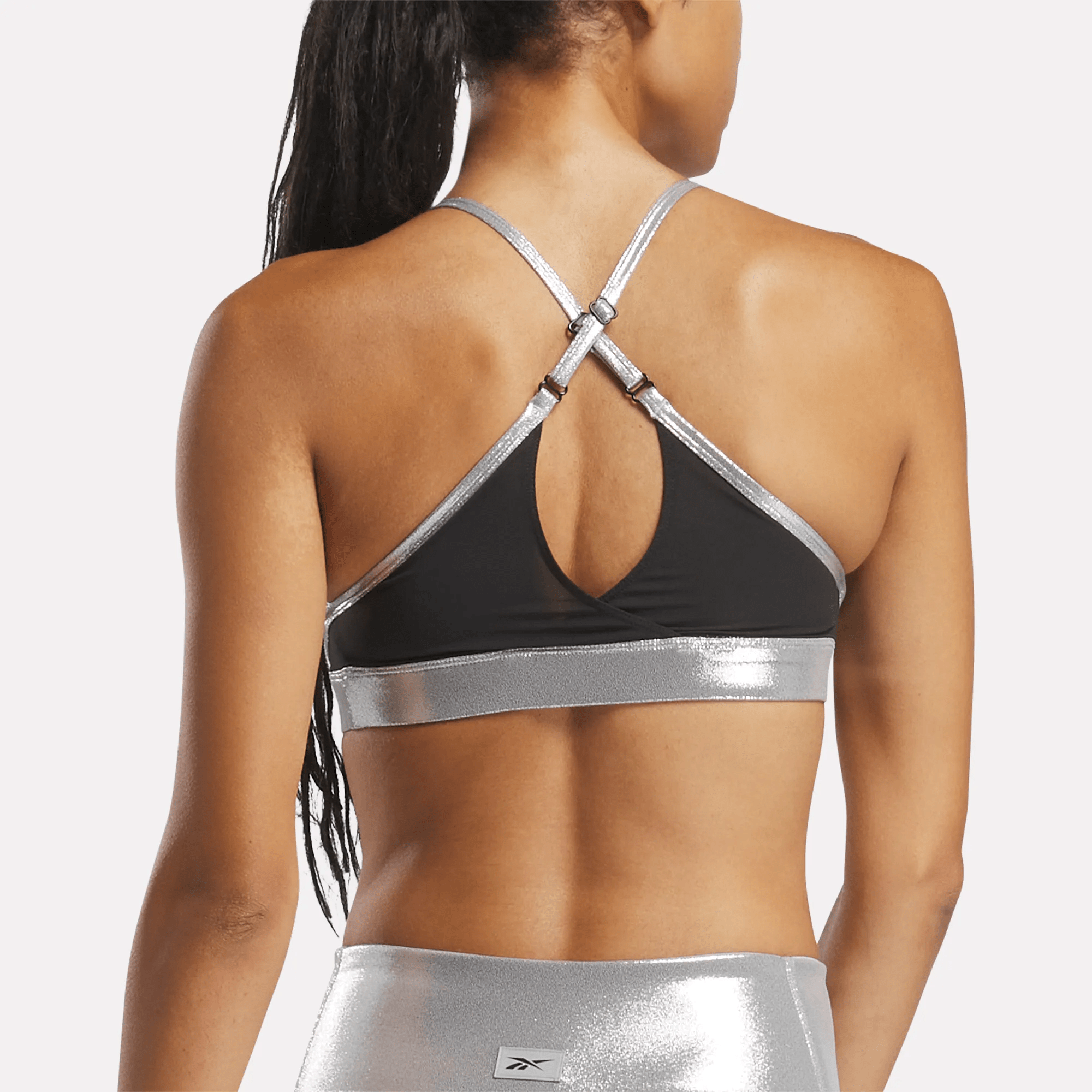 Women's Lux Chrome Strappy Bra - Image 3