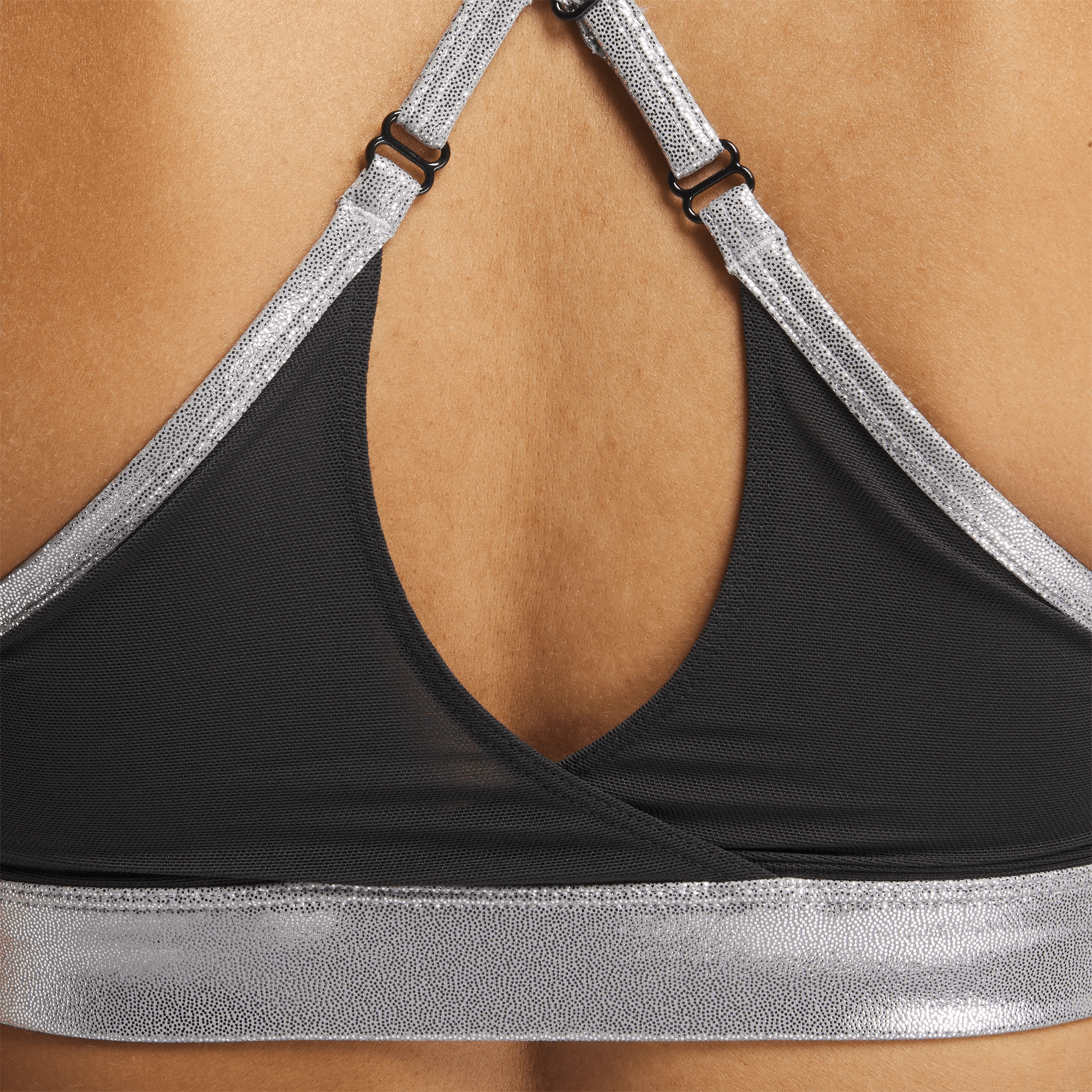 Women's Lux Chrome Strappy Bra - Image 5