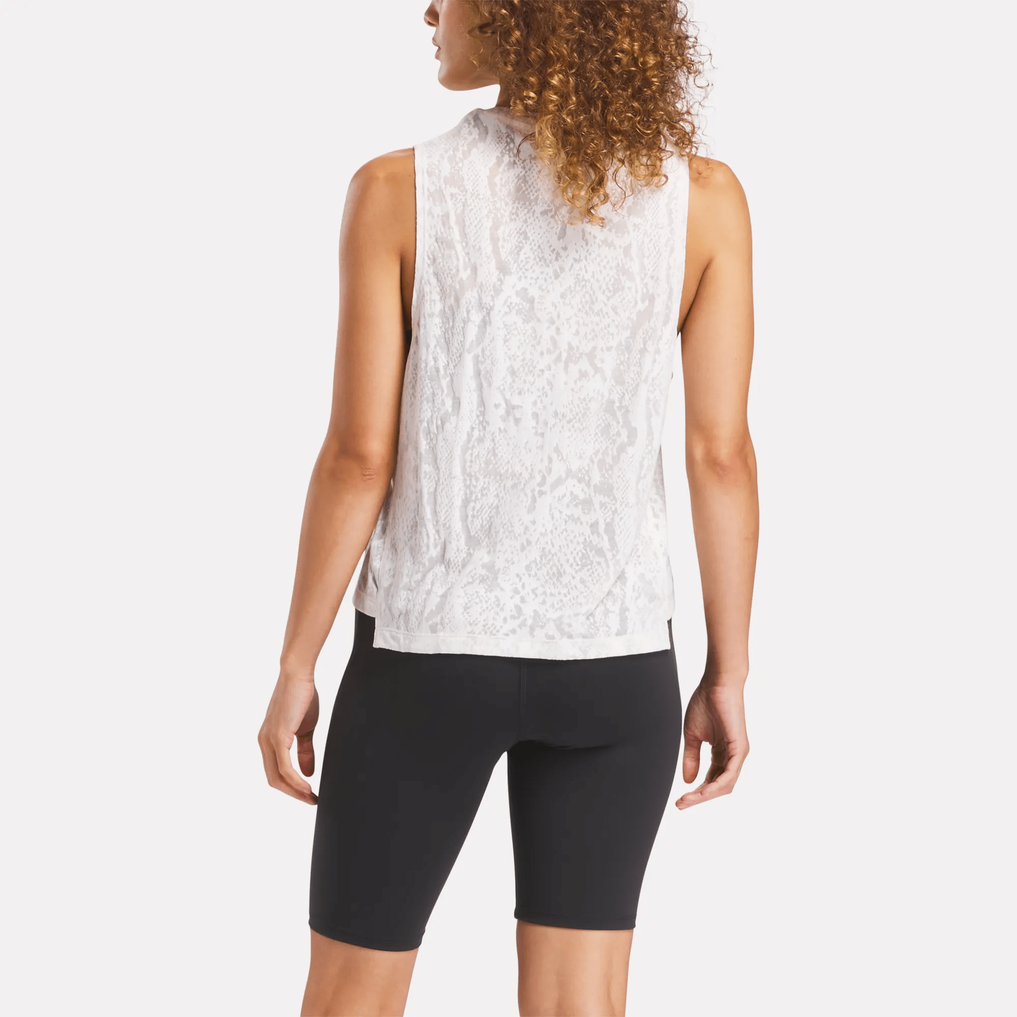 Women's Burnout Muscle Tank Top - Image 3