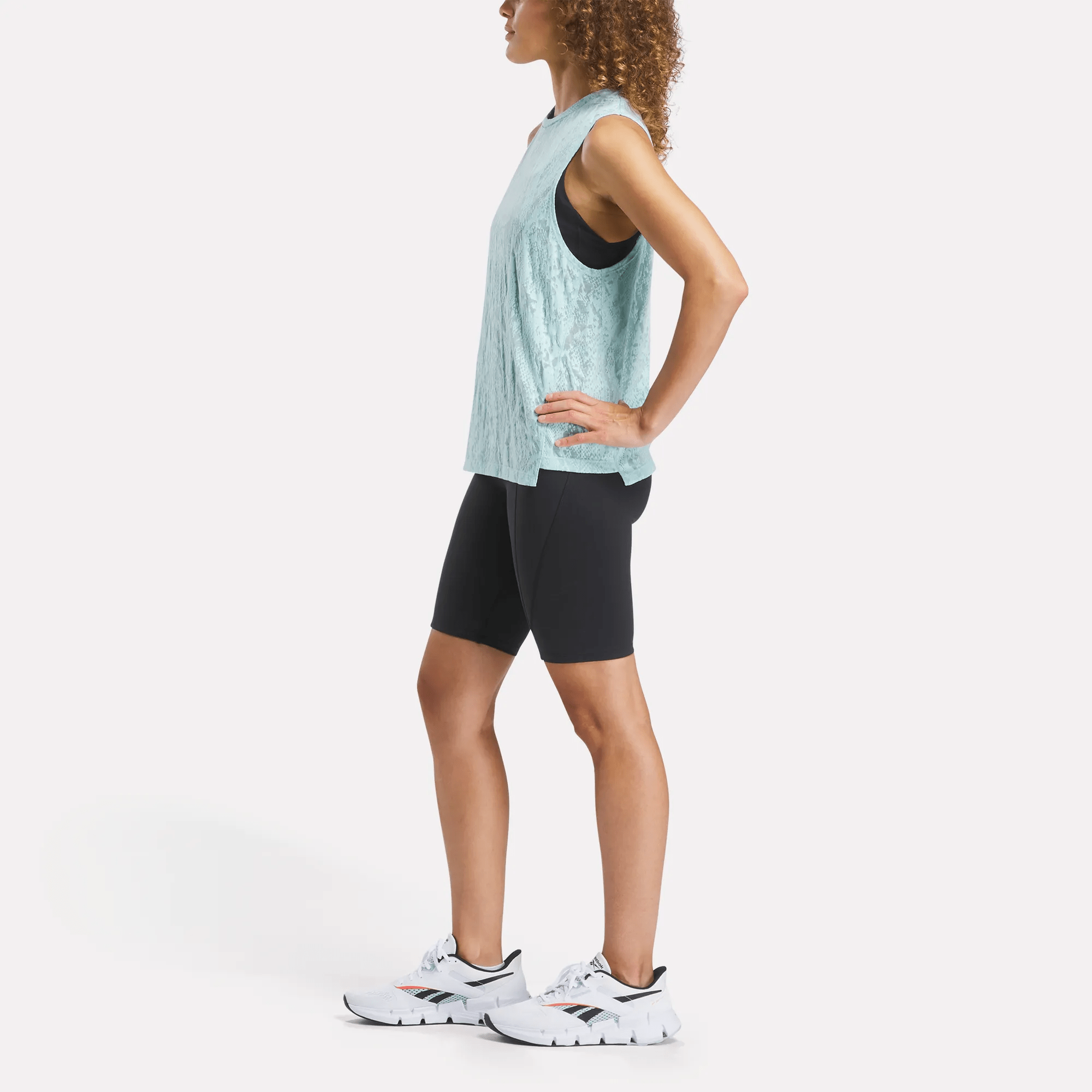 Women's Burnout Muscle Tank Top - Image 2