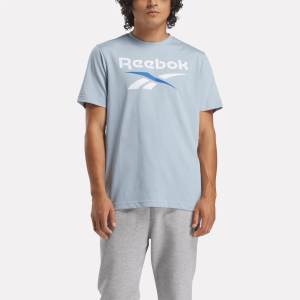 Men's Reebok Identity Big Stacked Logo T-Shirt