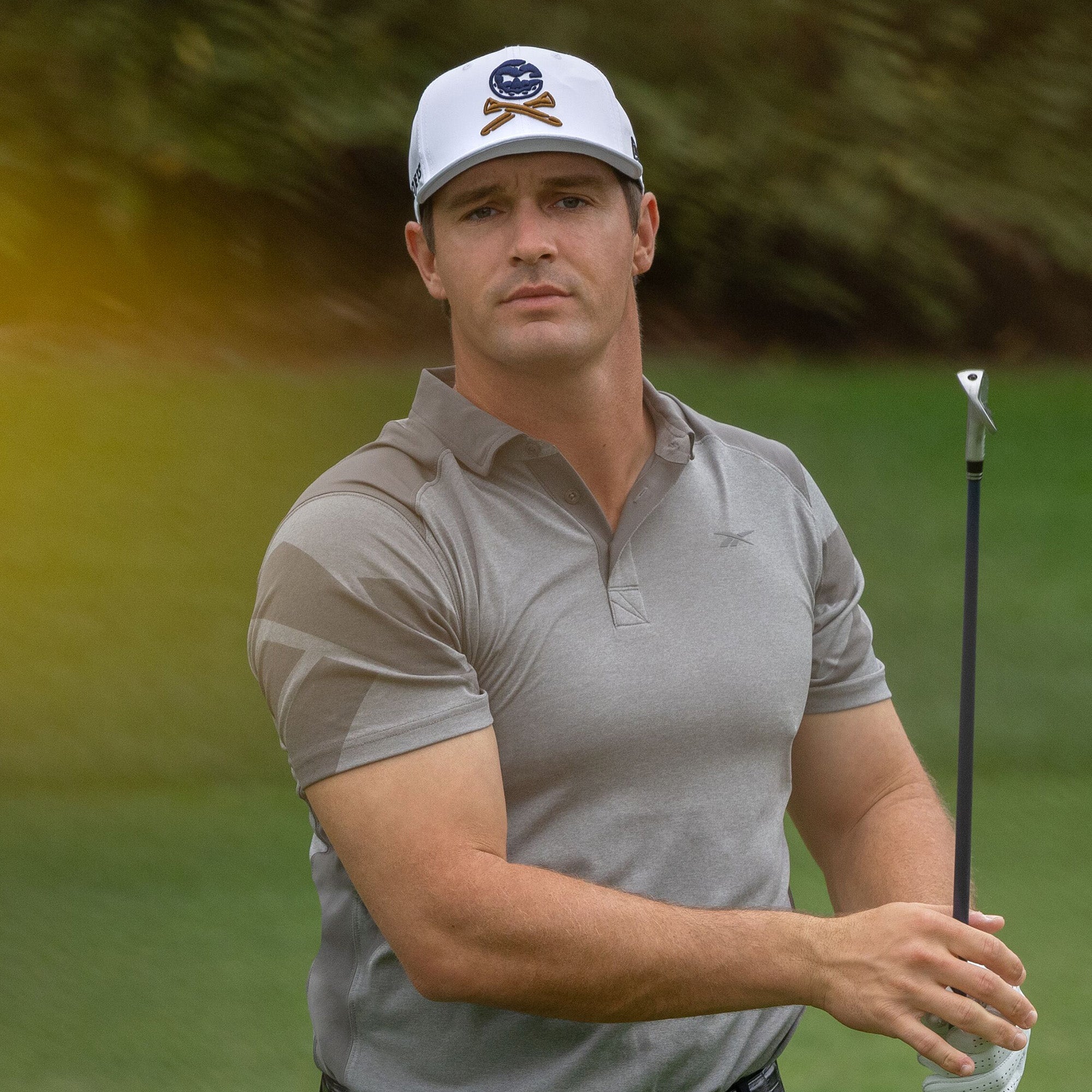 Men's Short Sleeve Signature Vector Sleeve Polo Shirt - Image 2