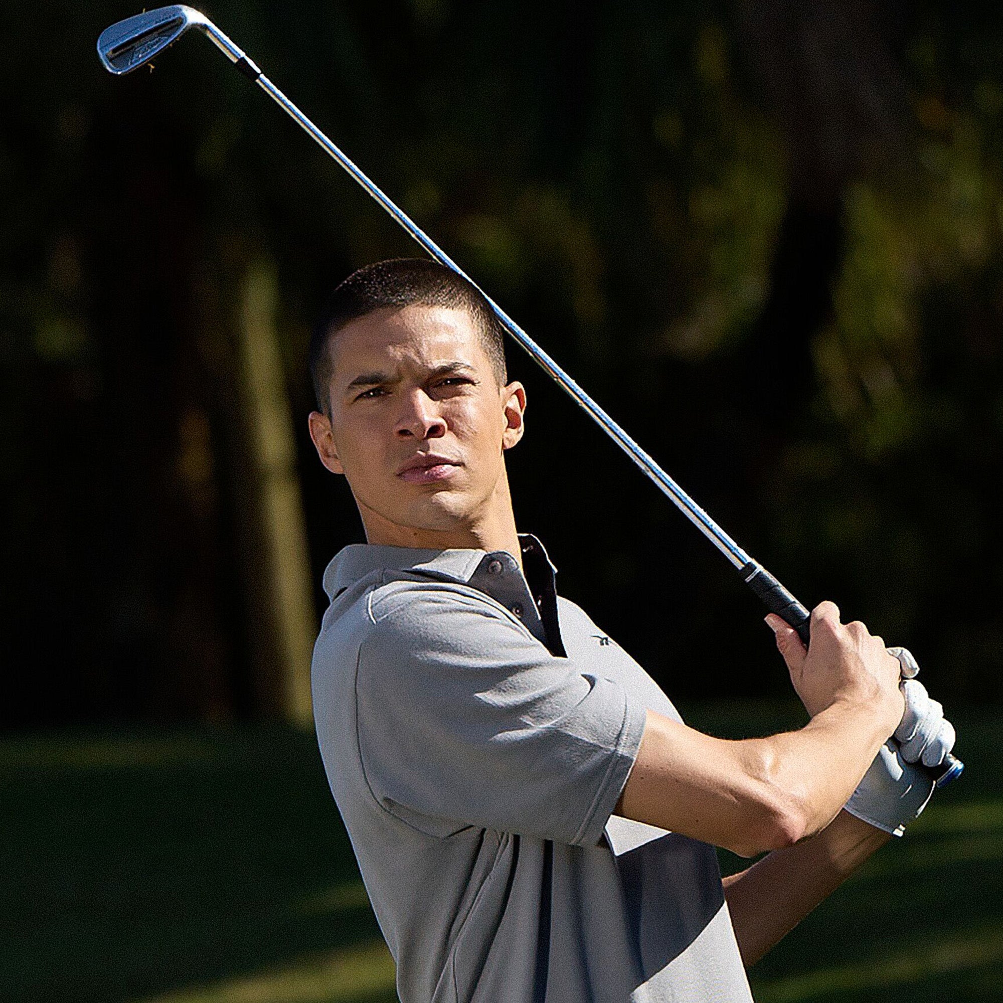 Men's Short Sleeve Oxford Knit Pique Polo Shirt - Image 2