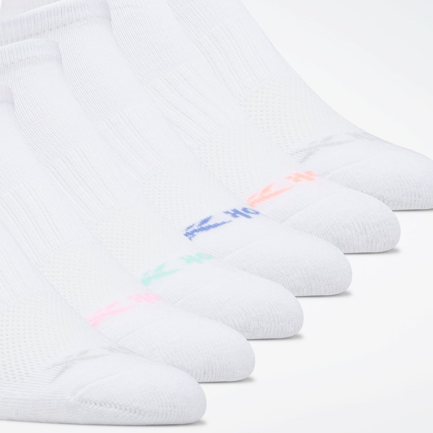 Women's Reebok Basic Low-Cut Socks 6 Pairs - Image 2