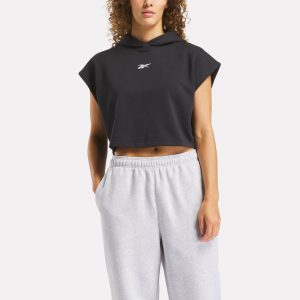 Basketball Off-Court Crop Hoodie
