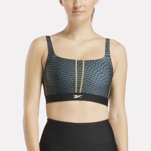 Women's Hype Pack Blocked Allover Print Bralette