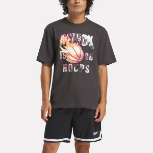 Men's Gs Basketball On Fire Tee