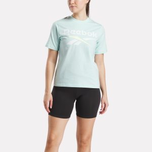 Women's Two-Color Logo Crew Short Sleeve Tee