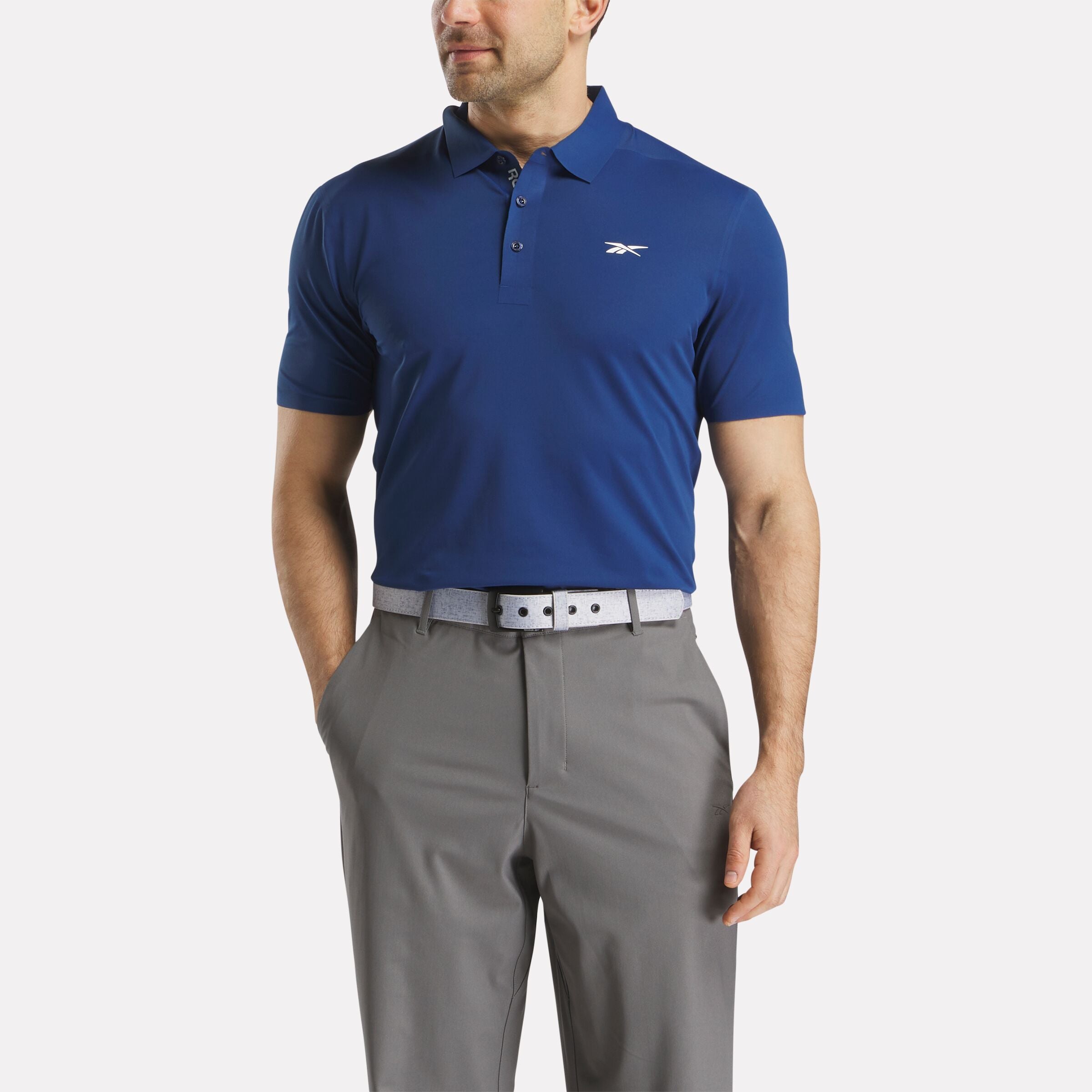 Men's Short Sleeve Bonded Micro Pique Polo Shirt