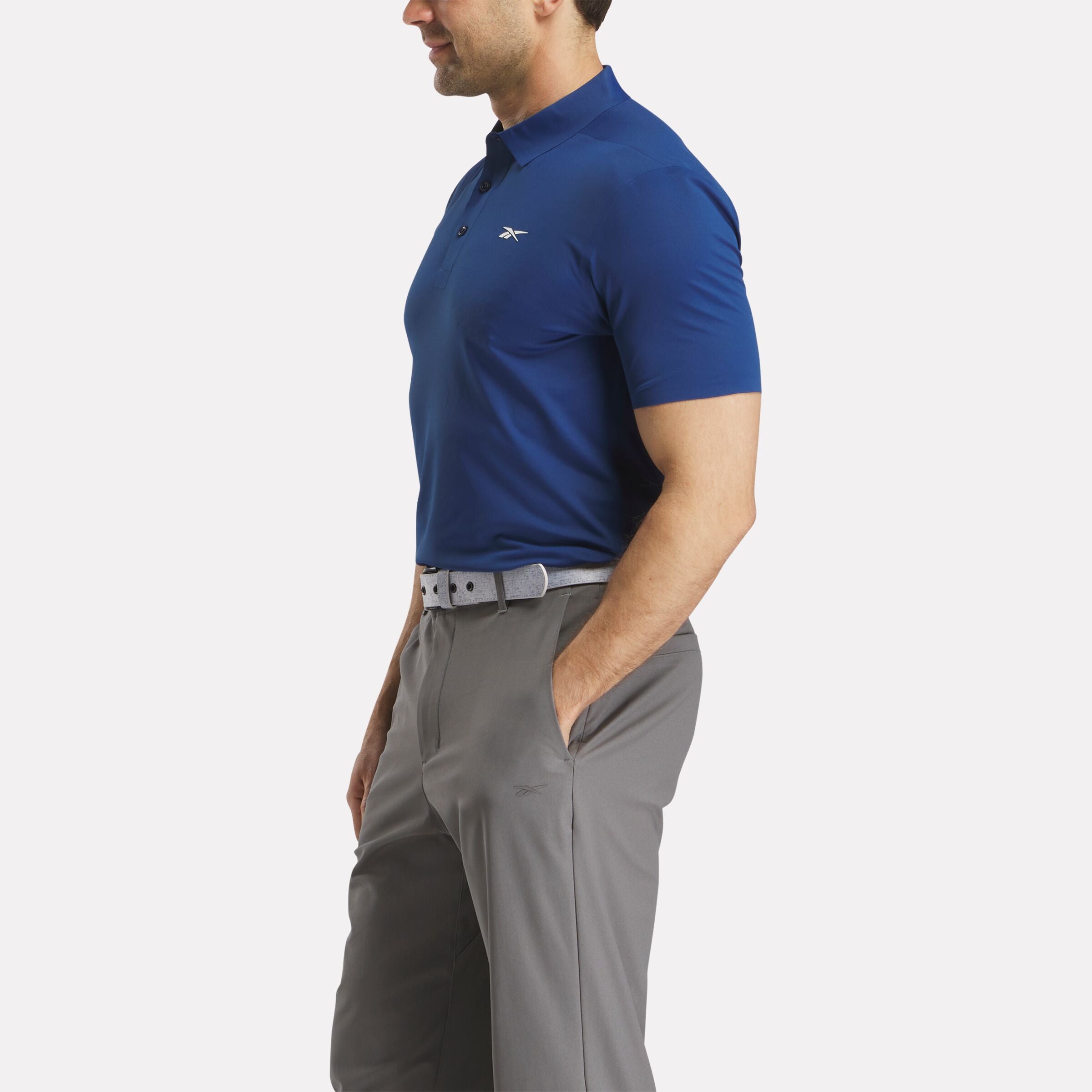 Men's Short Sleeve Bonded Micro Pique Polo Shirt - Image 3