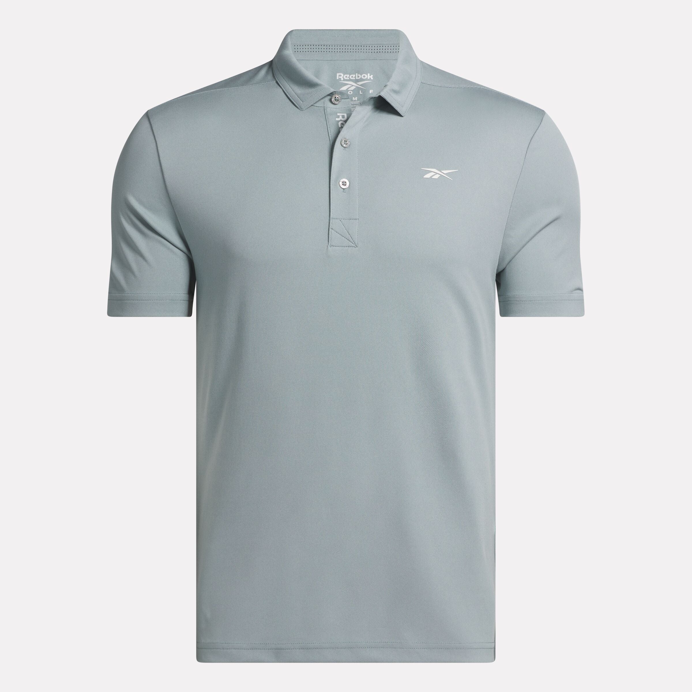 Men's Short Sleeve Oxford Knit Pique Polo Shirt - Image 4