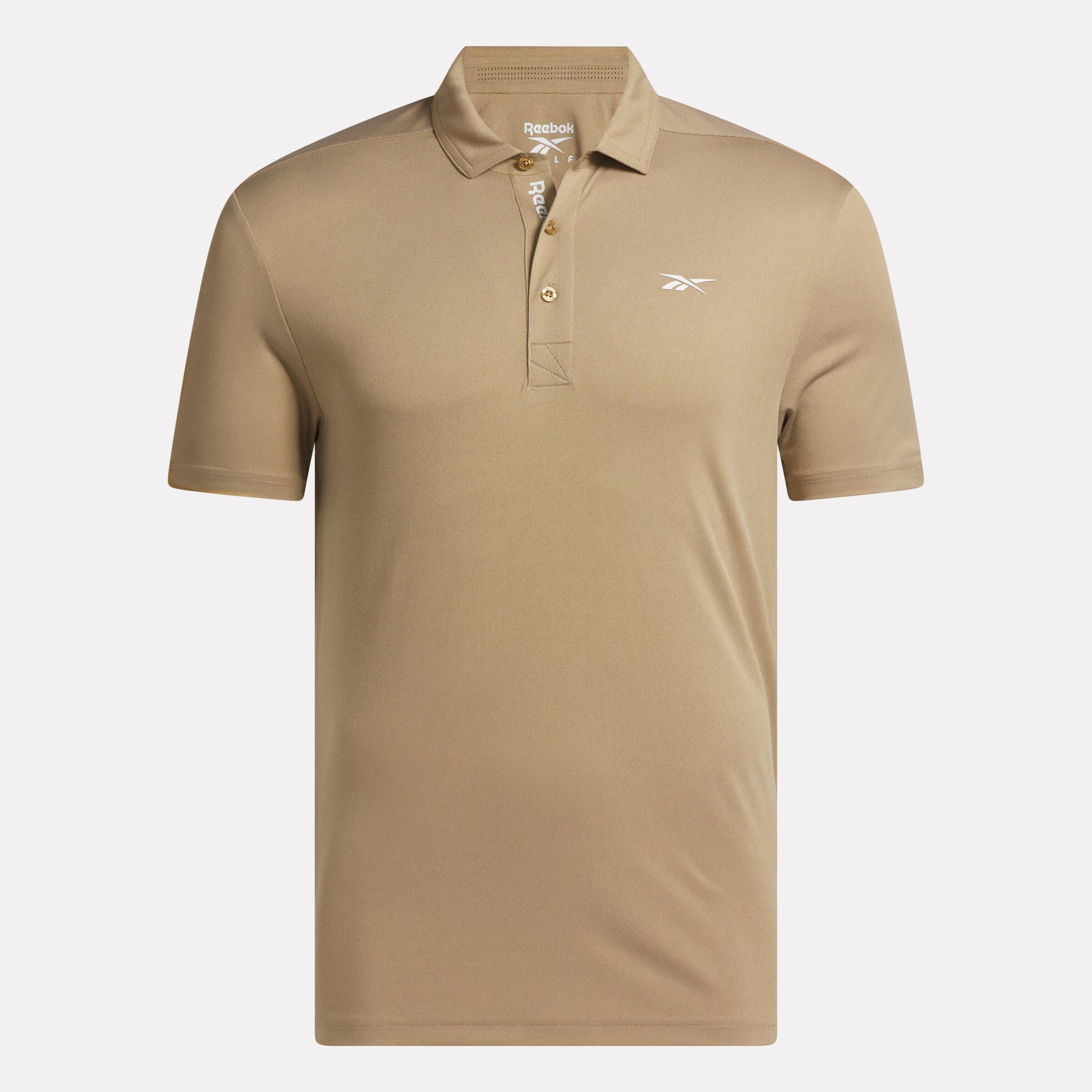 Men's Short Sleeve Oxford Knit Pique Polo Shirt - Image 4
