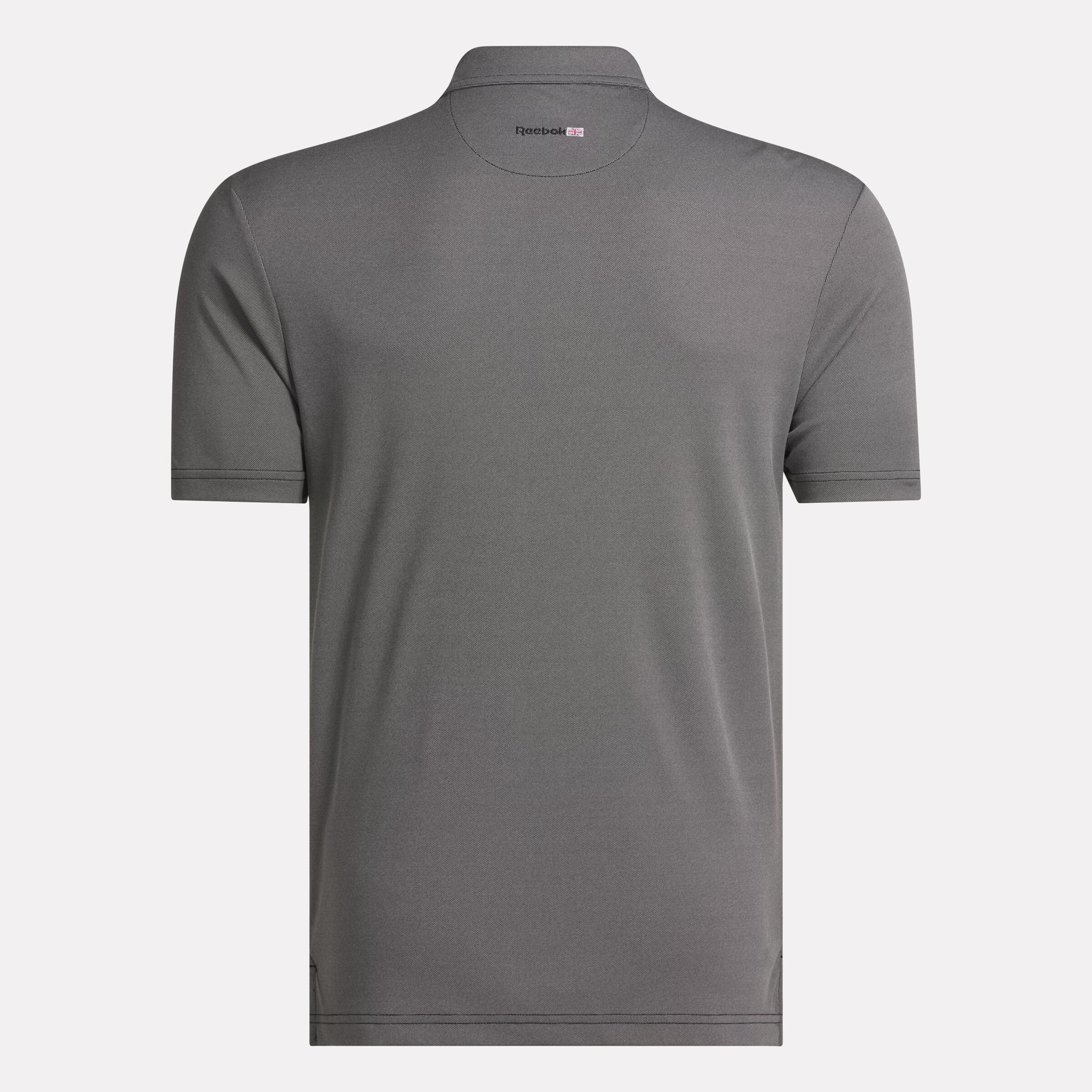 Men's Short Sleeve Oxford Knit Pique Polo Shirt - Image 6
