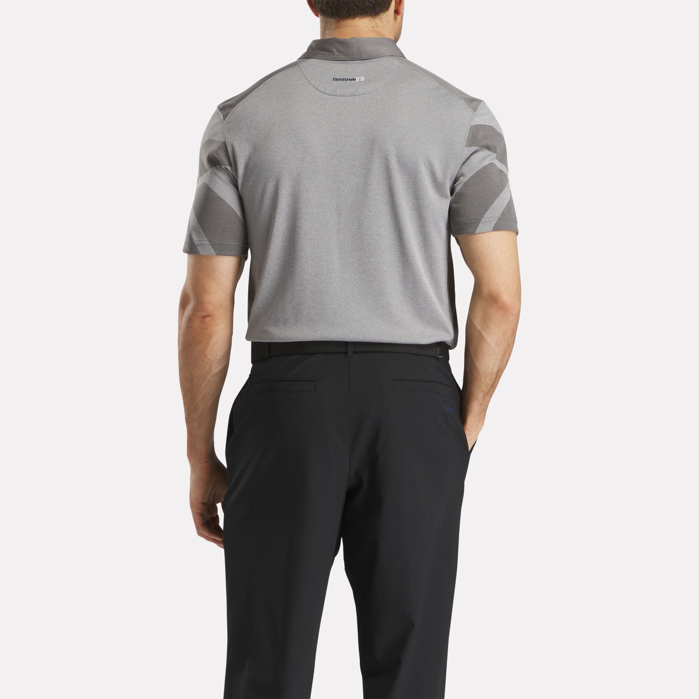 Men's Short Sleeve Signature Vector Sleeve Polo Shirt - Image 4