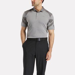 Men's Short Sleeve Signature Vector Sleeve Polo Shirt