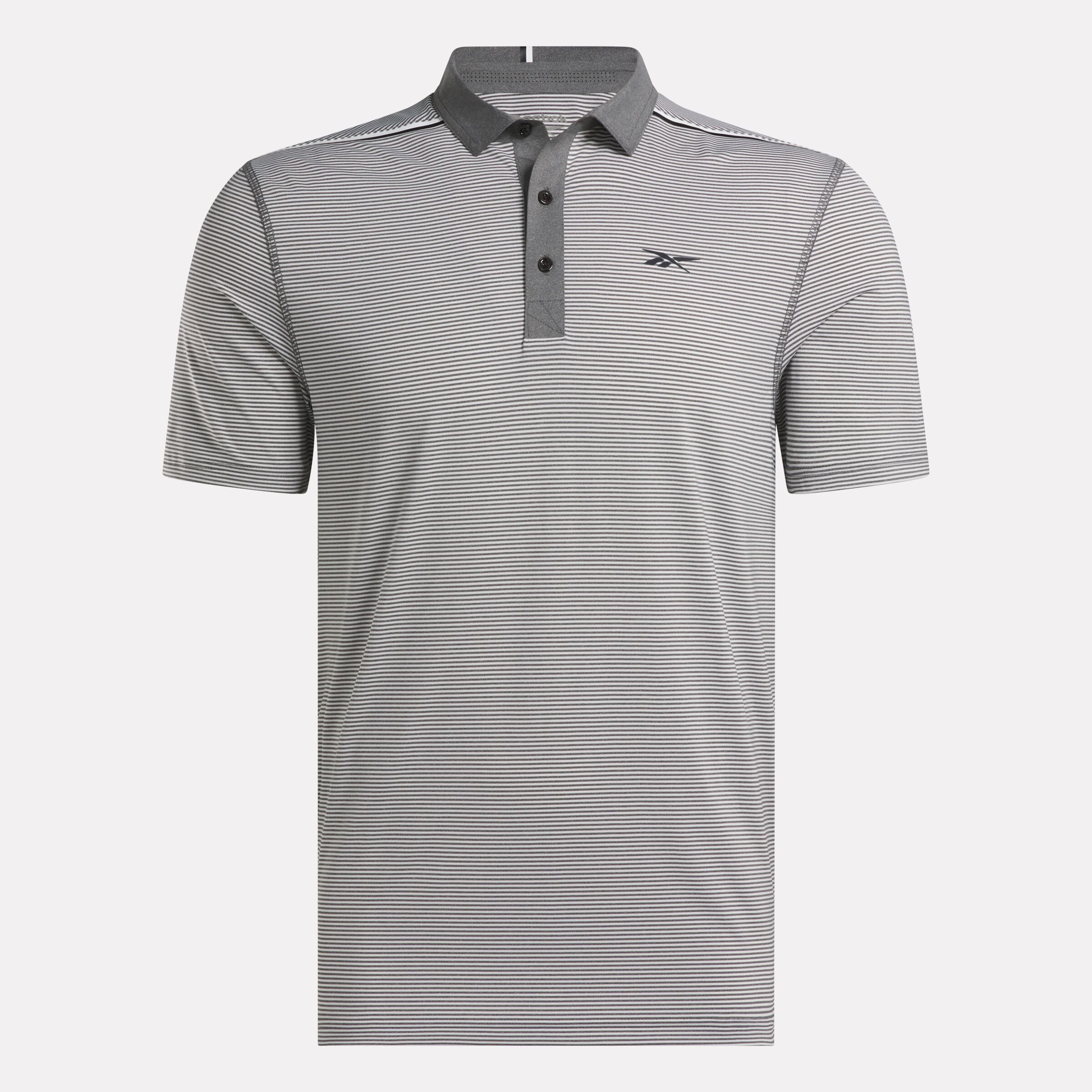 Men's Short Sleeve Core Stripe Polo Shirt - Image 4