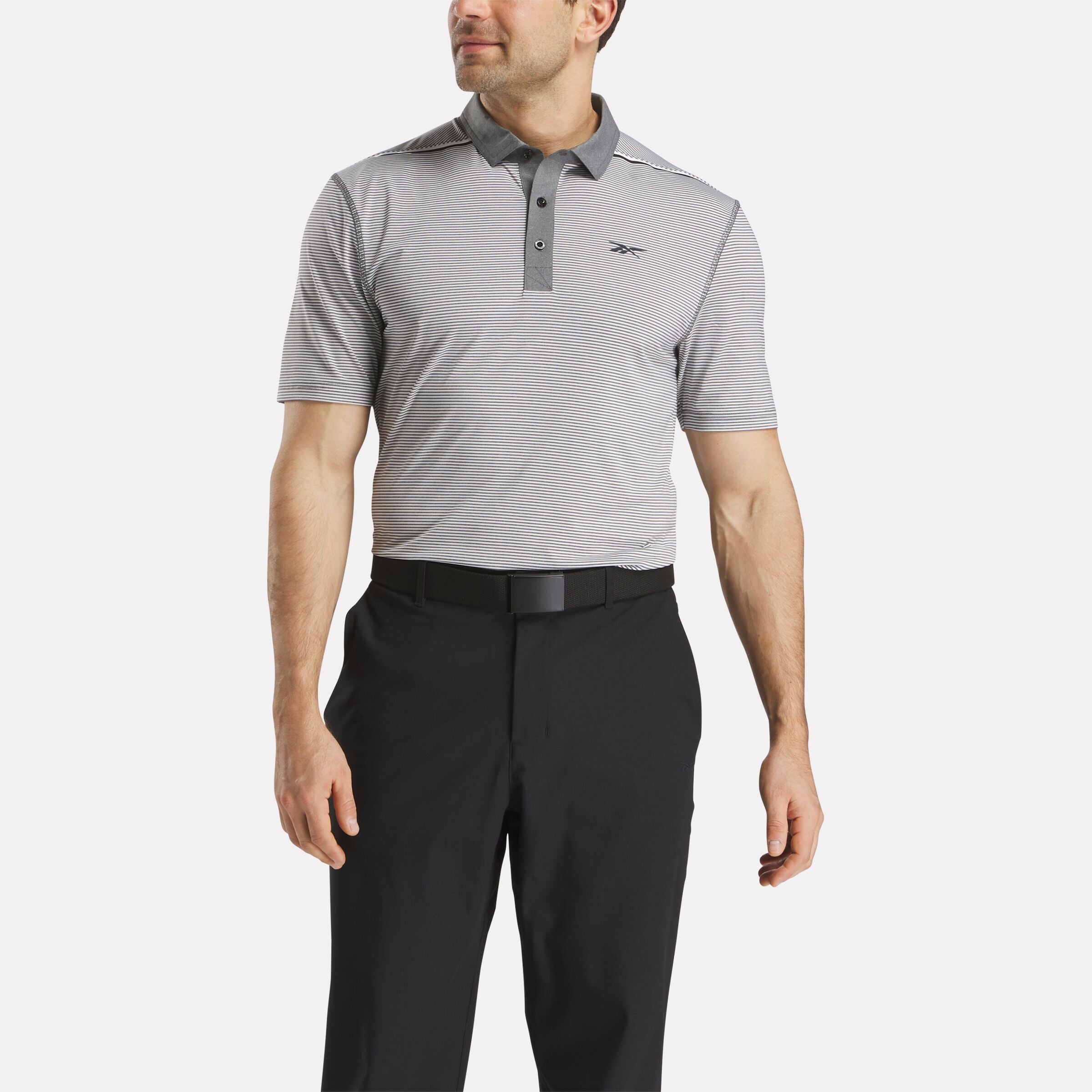 Men's Short Sleeve Core Stripe Polo Shirt