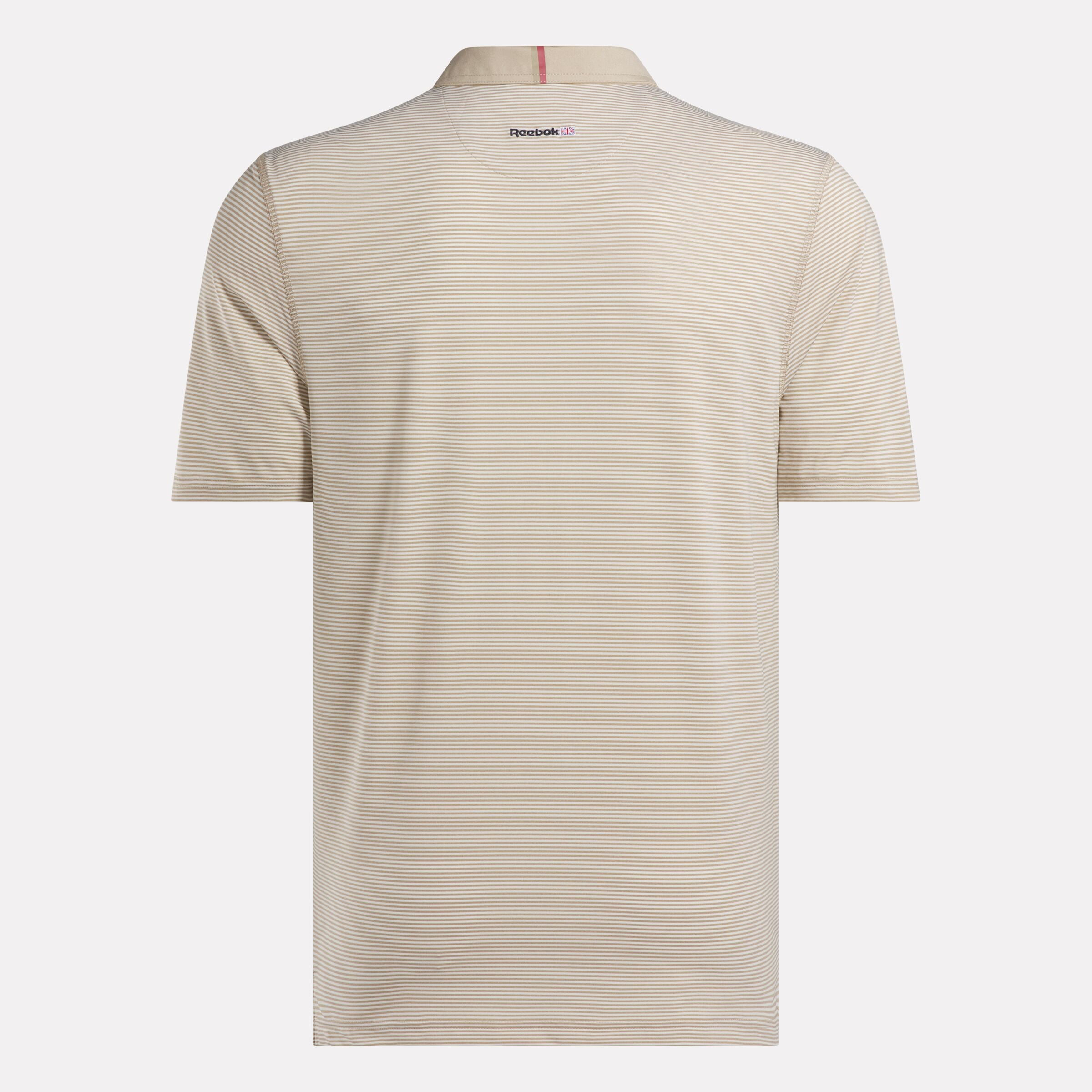 Men's Short Sleeve Core Stripe Polo Shirt - Image 4