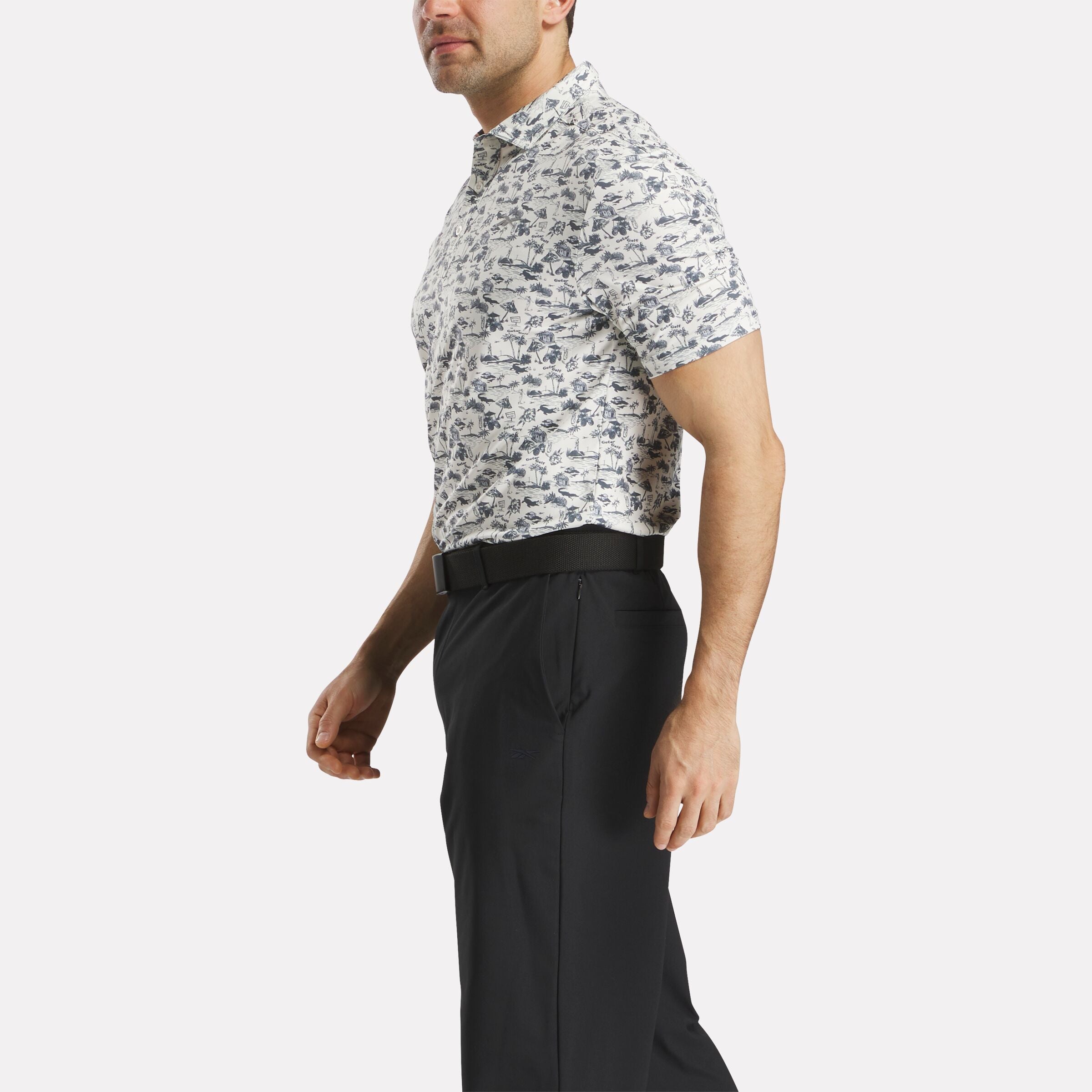 Men's Short Sleeve Gator Golf Polo Shirt - Image 2