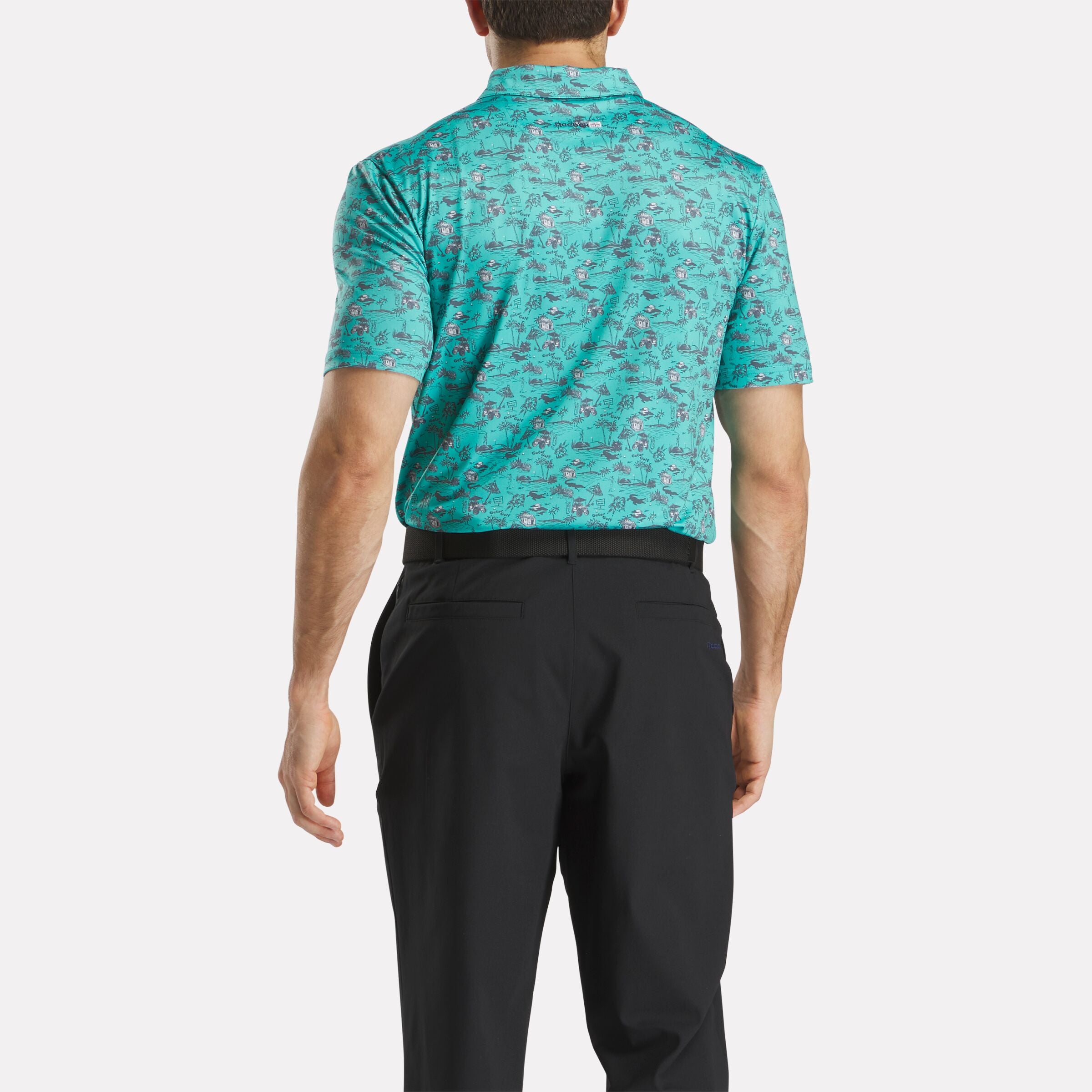 Men's Short Sleeve Gator Golf Polo Shirt - Image 3