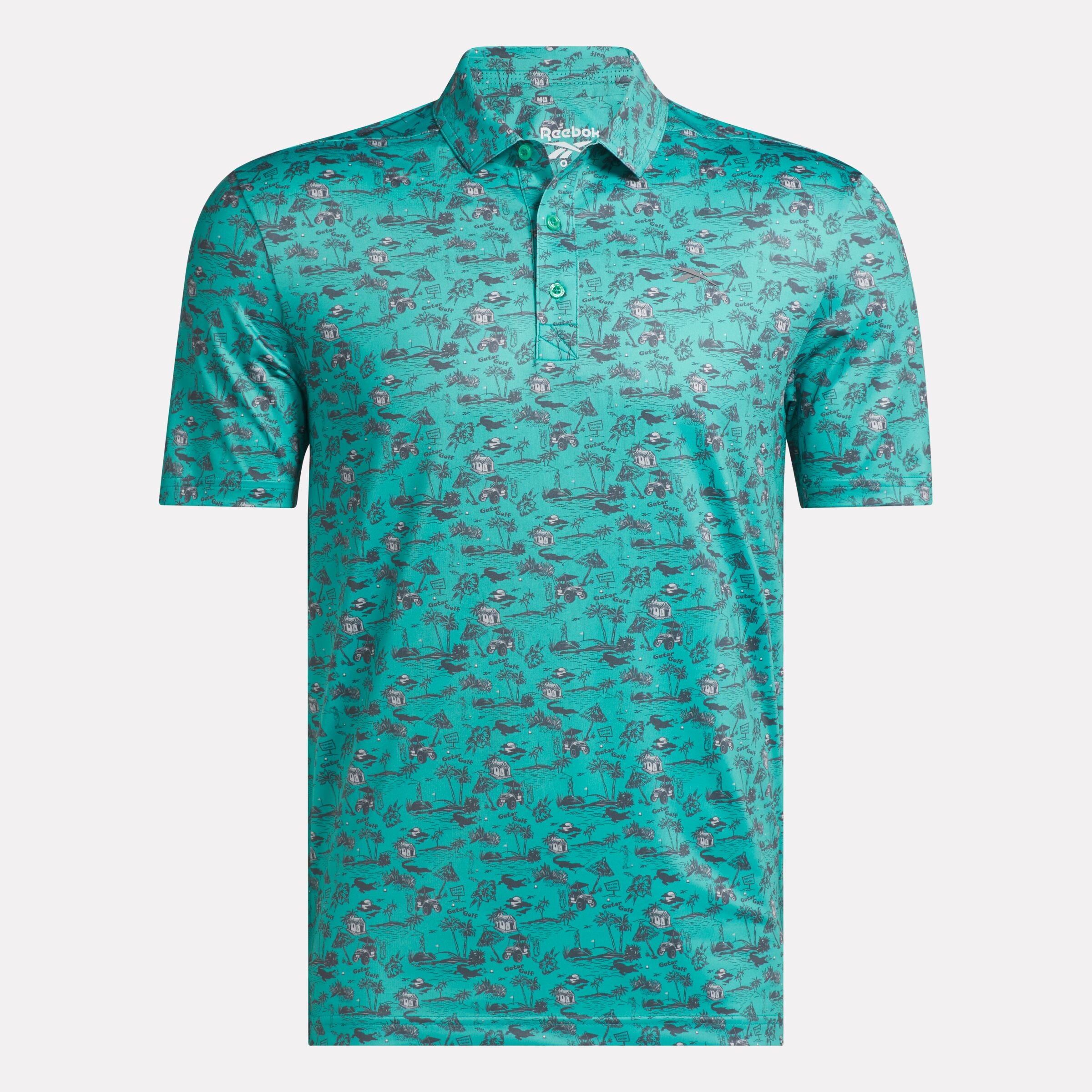 Men's Short Sleeve Gator Golf Polo Shirt - Image 4