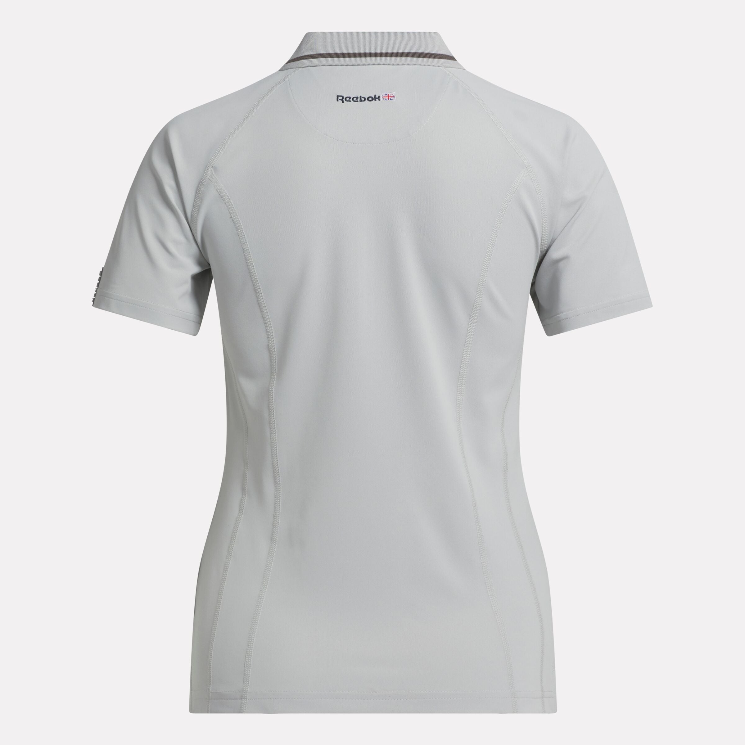 Women's Short Sleeve Zip Bodycon Golf Polo Shirt - Image 4
