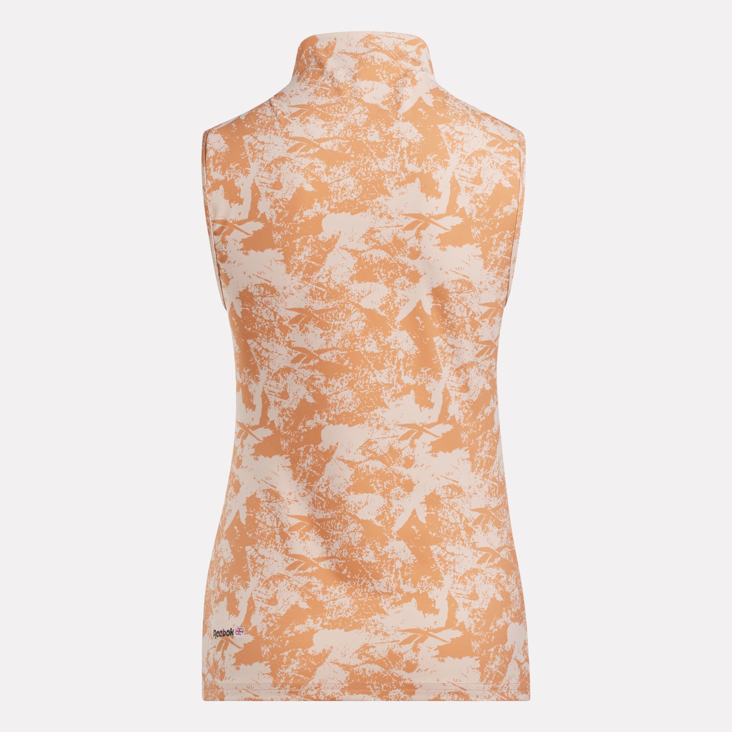 Women's Sleeveless Mock Neck Golf Top - Vector Abstract Print - Image 5