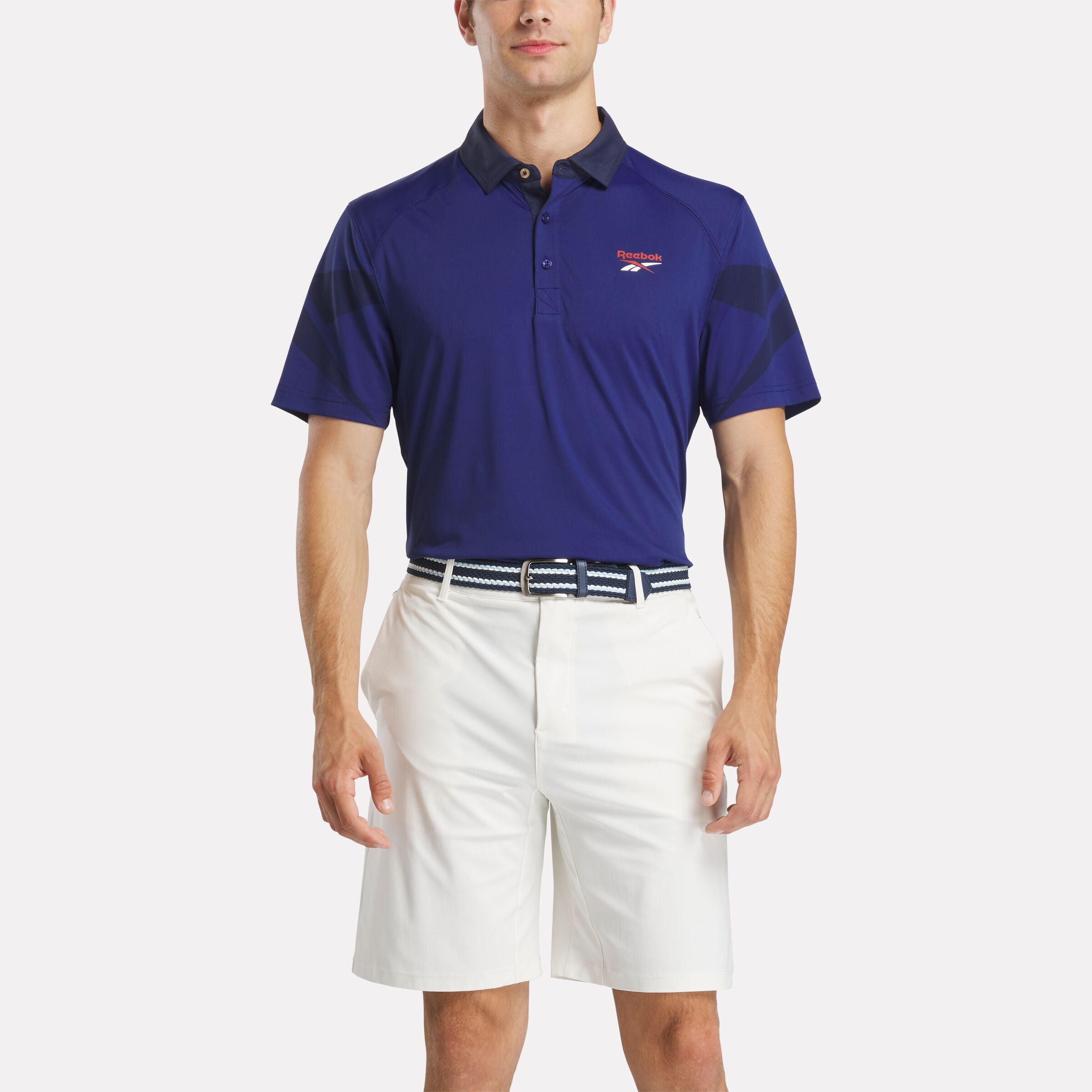 Men's Signature Vector Colorblocked Polo Shirt