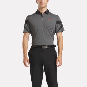 Men's Signature Vector Colorblocked Polo Shirt