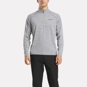 Men's Cationic Wicking Quarter-Zip Sweatshirt